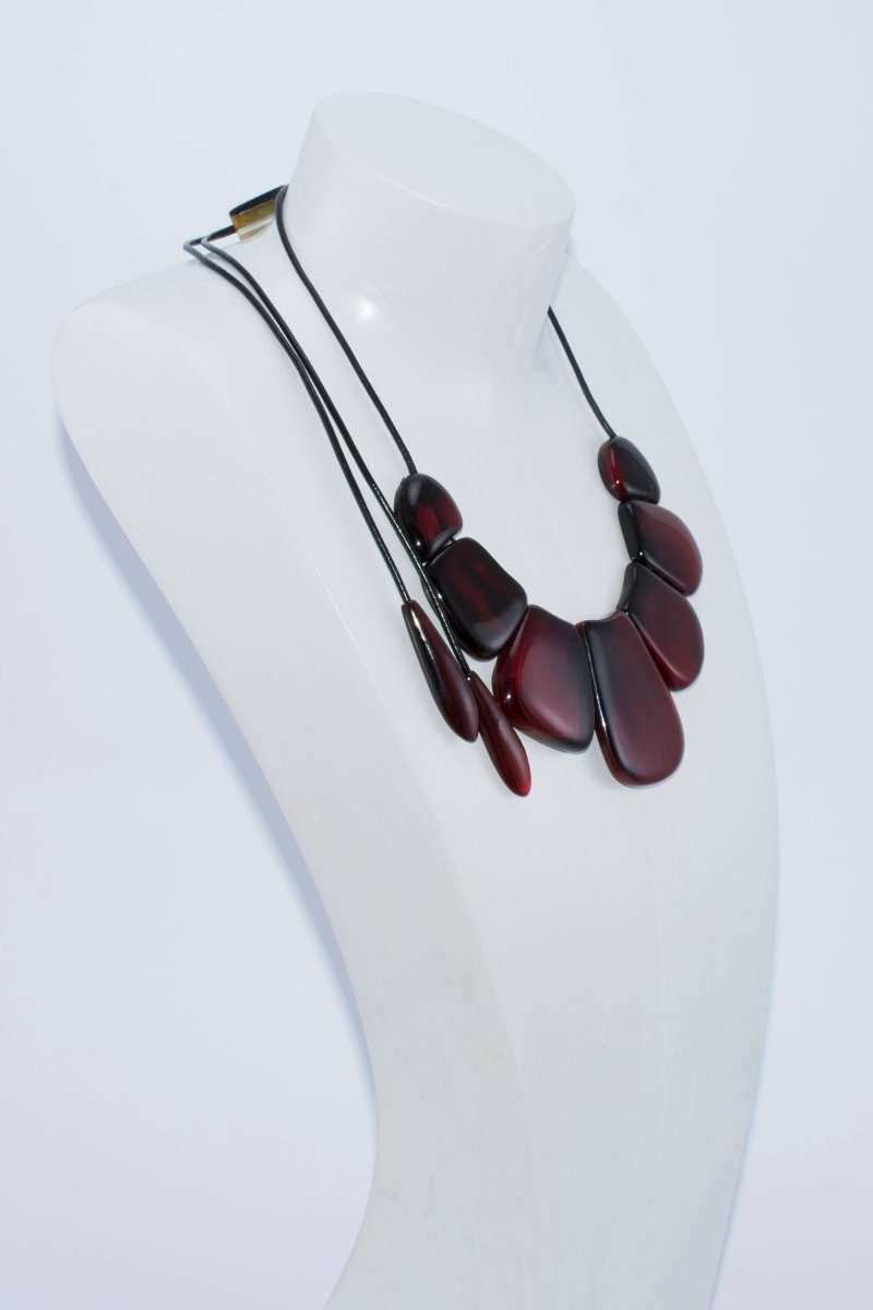 Bold Red Statement Necklace - Dazzle in Style - Yourstylesite