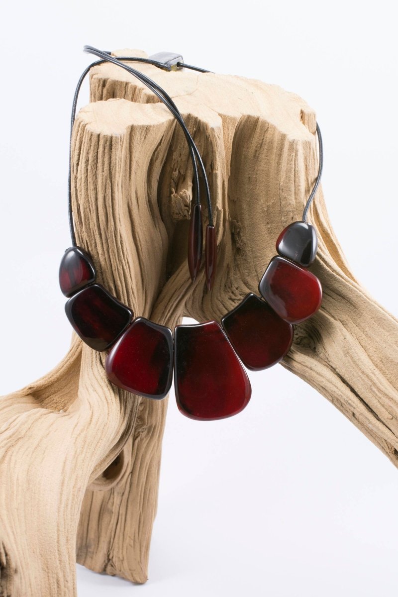Bold Red Statement Necklace - Dazzle in Style - Yourstylesite