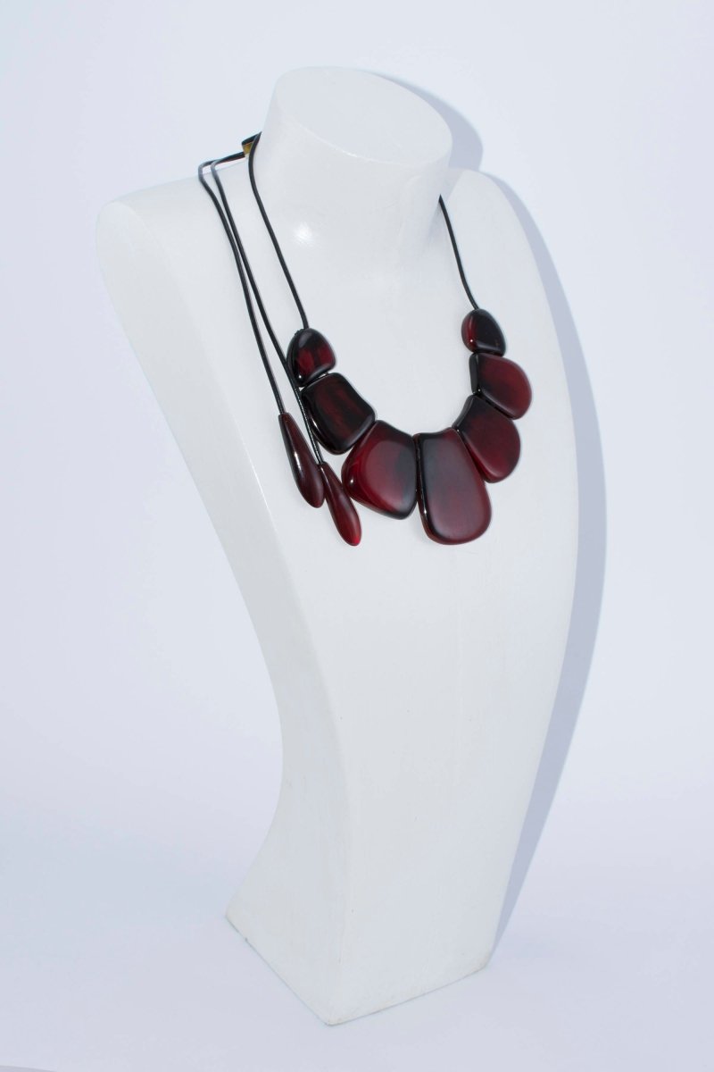 Bold Red Statement Necklace - Dazzle in Style - Yourstylesite