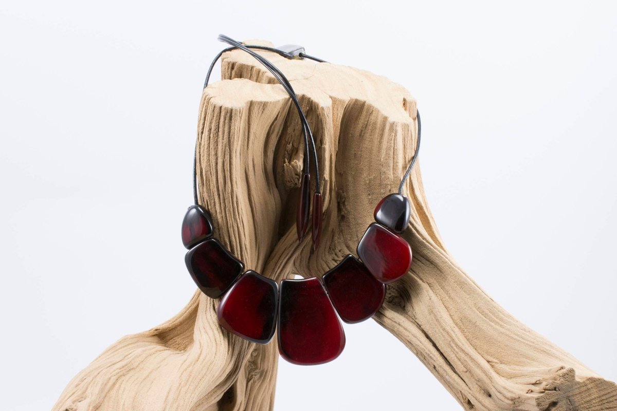 Bold Red Statement Necklace - Dazzle in Style - Yourstylesite