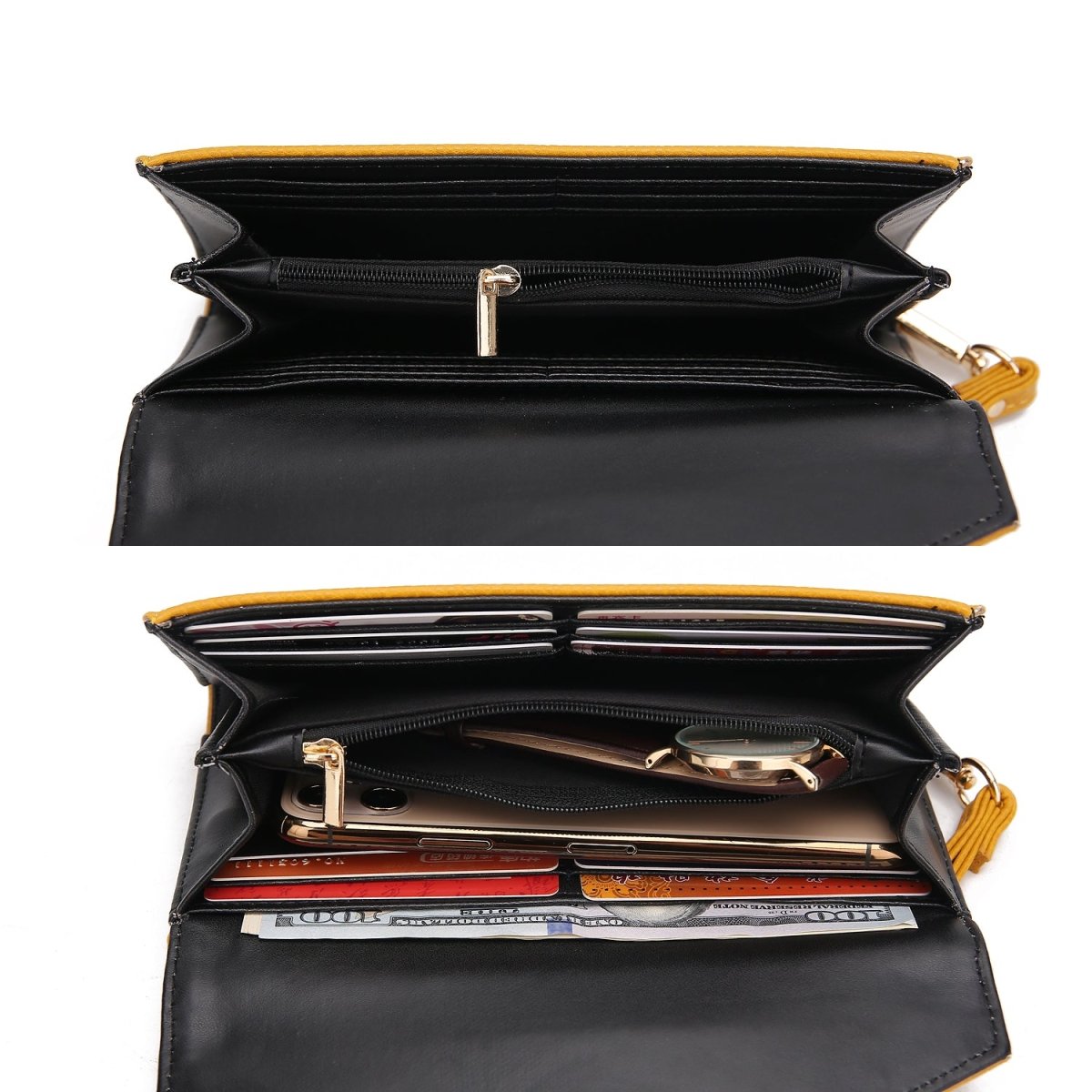 Christine Statement Vegan Leather Satchel & Wallet - Yourstylesite