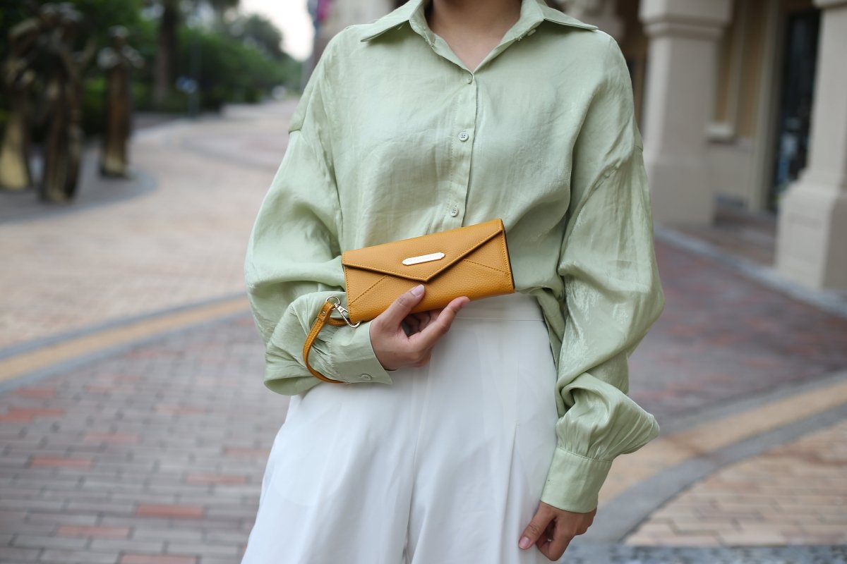 Christine Statement Vegan Leather Satchel & Wallet - Yourstylesite