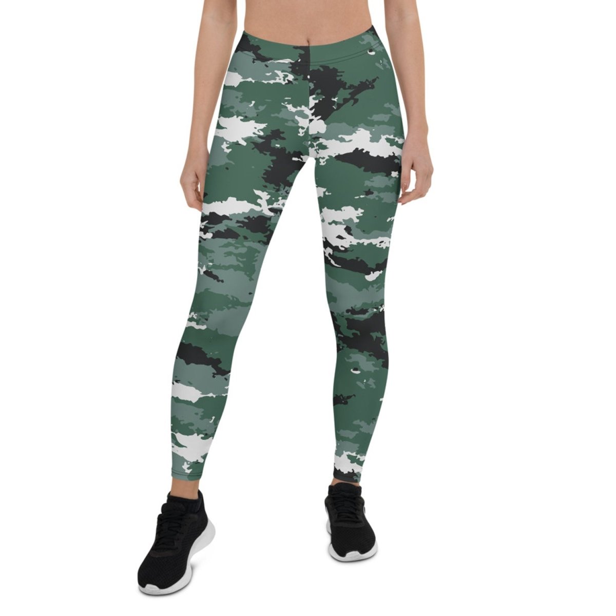 Earth Green Women’s Camo Leggings – Stylish and Comfortable - Yourstylesite