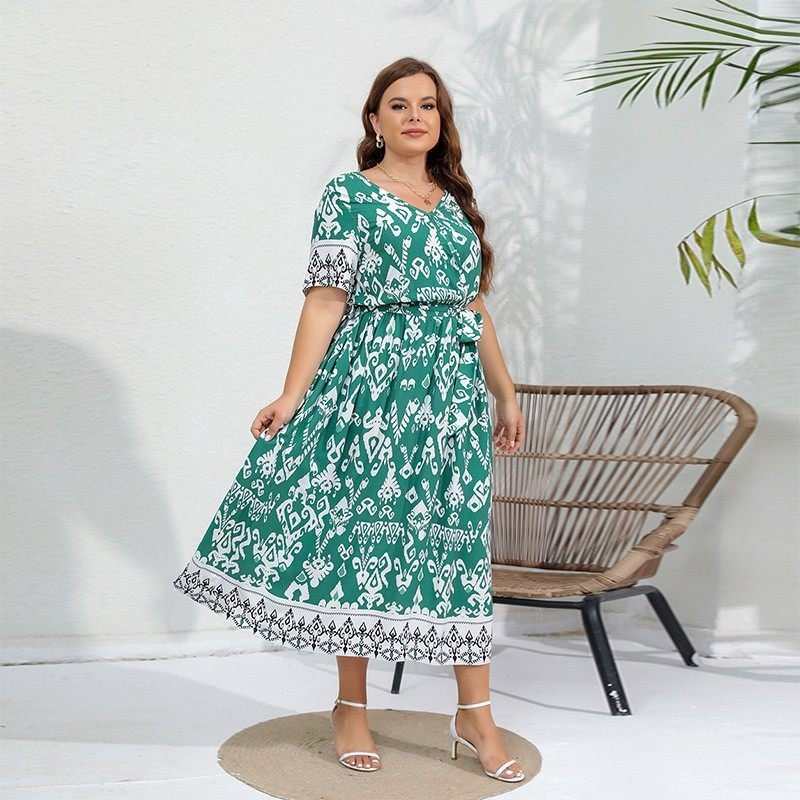Elegant Floral Print Dress for Chic Everyday & Event Wear - Yourstylesite