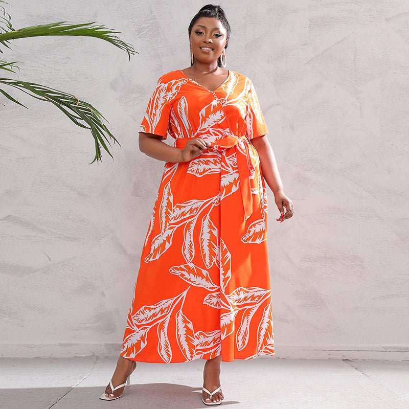 Elegant Floral Print Dress for Chic Everyday & Event Wear - Yourstylesite