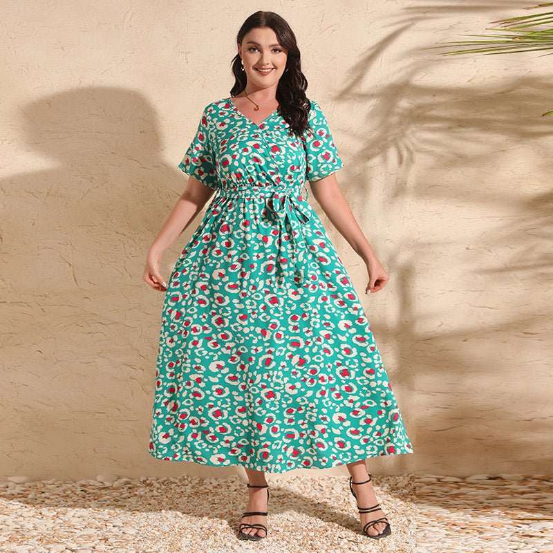 Elegant Floral Print Dress for Chic Everyday & Event Wear - Yourstylesite