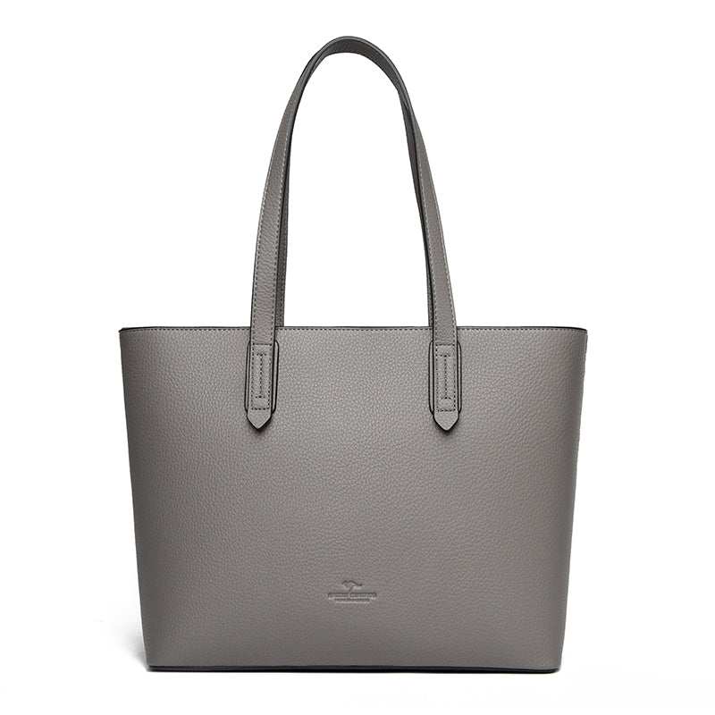 Elegant PU Leather Tote Bag for Travel & Daily Use - Yourstylesite