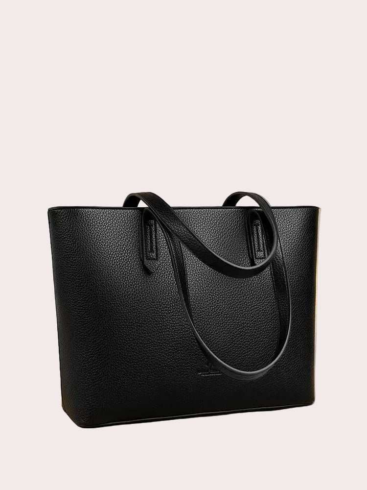 Elegant PU Leather Tote Bag for Travel & Daily Use - Yourstylesite