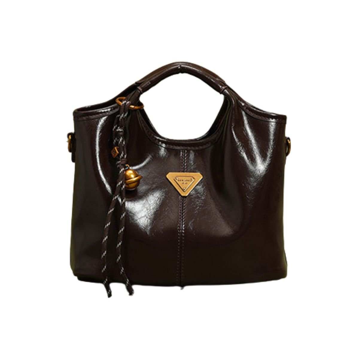 Elegant Women’s Work Tote Bag shown with wallet, phone, tablet, makeup bag, emphasizing capacity and organization