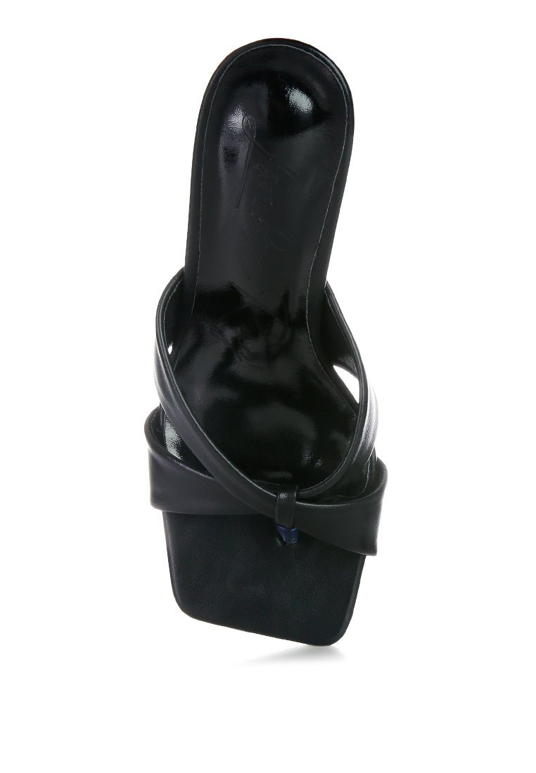 Highflip Criss - Cross Spool Heels - Yourstylesite