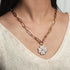Lucky Clover Elegance: Four - Leaf Charm Necklace - Yourstylesite