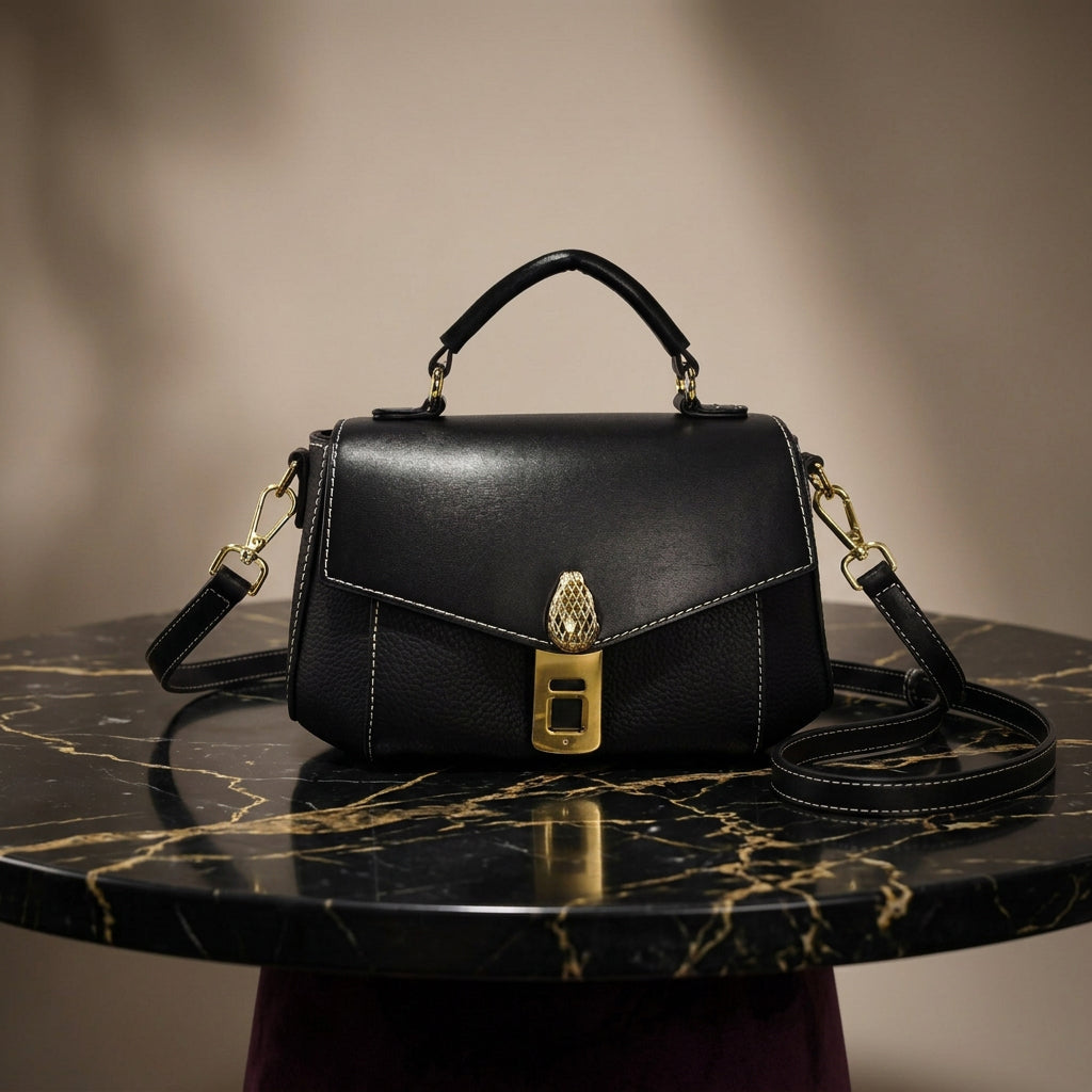 Luxury Anti-Theft Fingerprint Lock Shoulder Bag - Yourstylesite