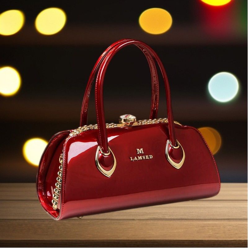 Luxury Leather Shoulder Messenger Bag
