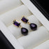 Majestic Drop Purple Freshwater Pearl Elegance - Yourstylesite