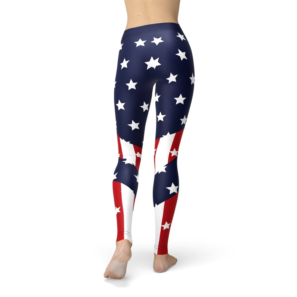 Patriotic USA Flag Leggings - Yourstylesite