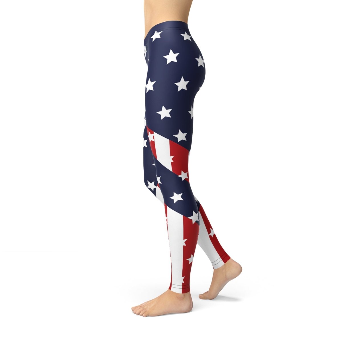 Patriotic USA Flag Leggings - Yourstylesite