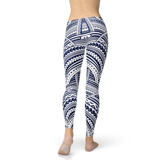 Polynesian Warrior Ink Leggings - Yourstylesite