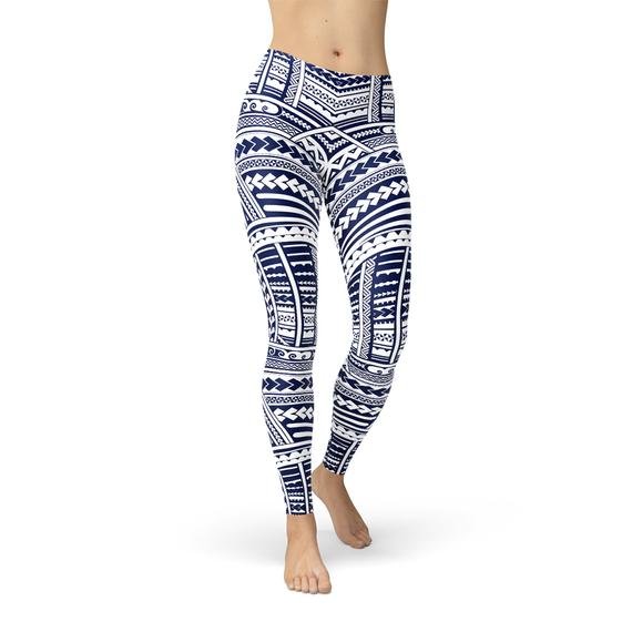 Polynesian Warrior Ink Leggings - Yourstylesite