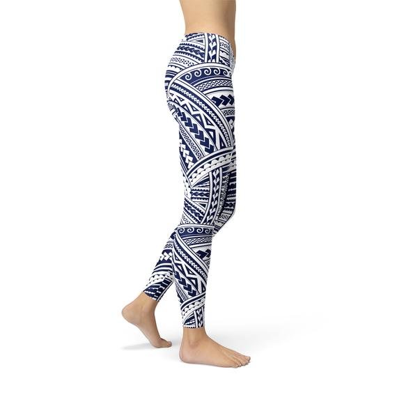 Polynesian Warrior Ink Leggings - Yourstylesite