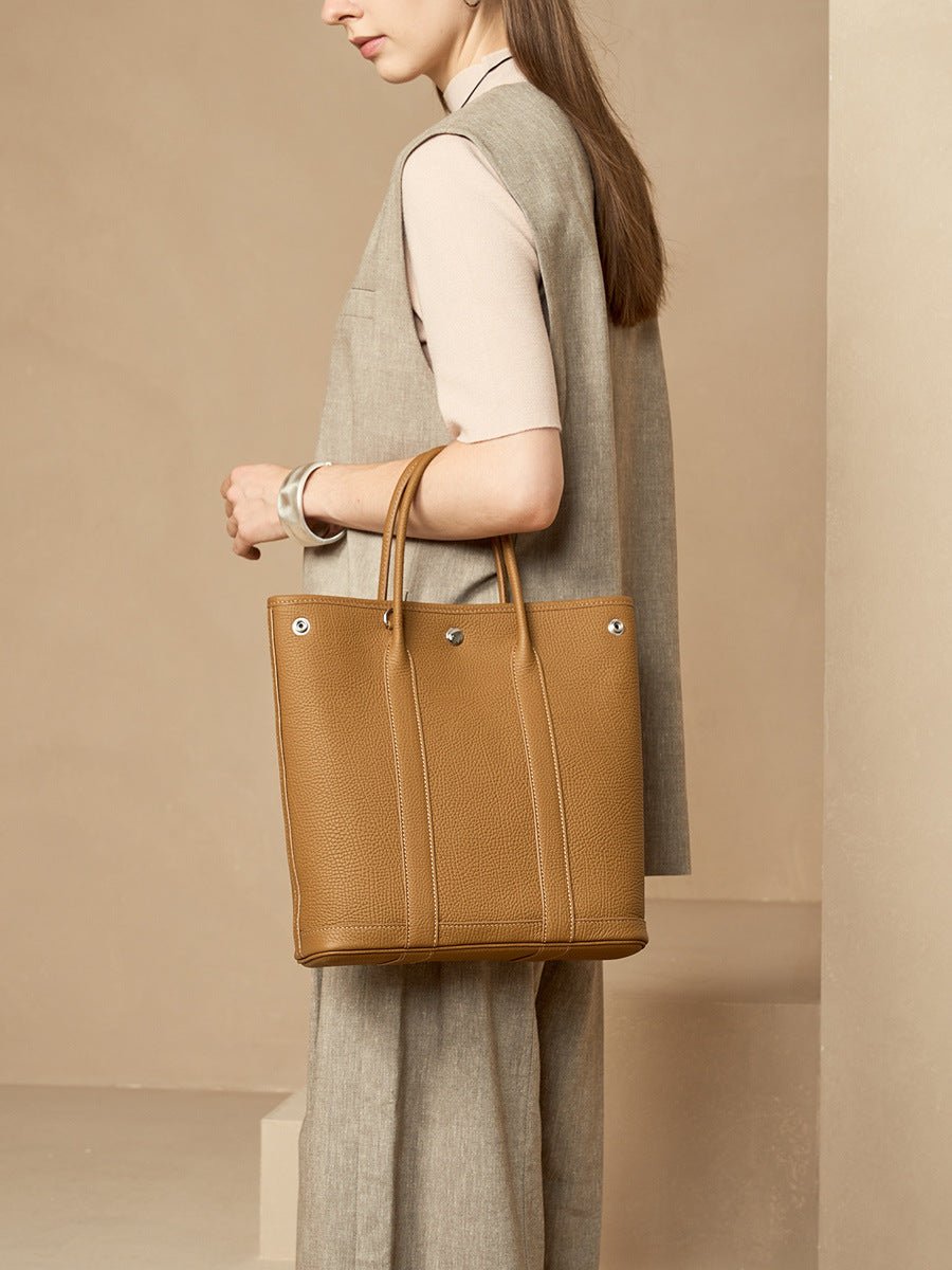 Premium Genuine Leather Handbag - Roomy, Chic & Durable - Yourstylesite