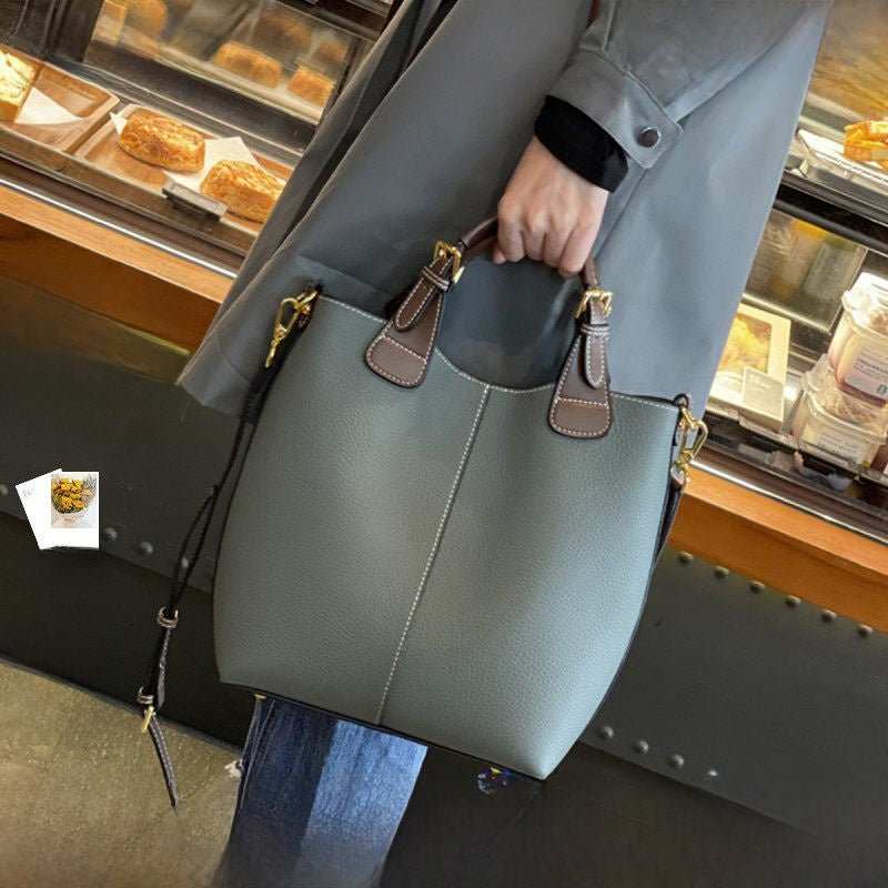 Premium Genuine Leather Large - Capacity Crossbody Shoulder Bag - Yourstylesite