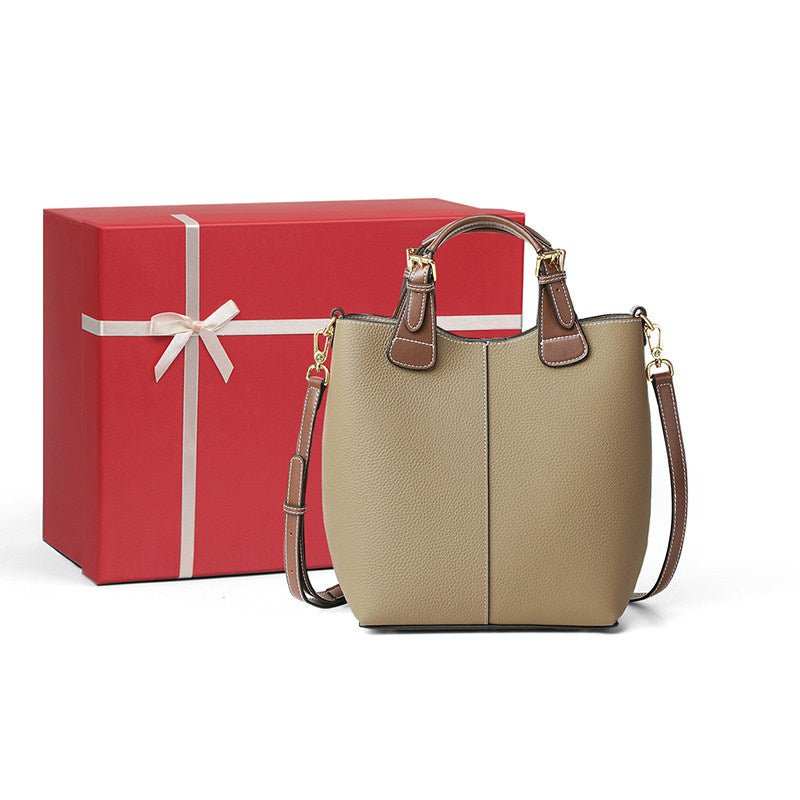 Premium Genuine Leather Large - Capacity Crossbody Shoulder Bag - Yourstylesite