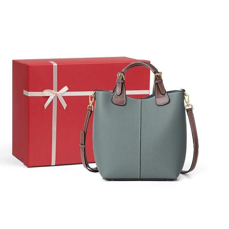 Premium Genuine Leather Large - Capacity Crossbody Shoulder Bag - Yourstylesite