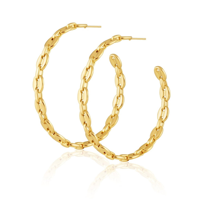 Radiant Gemma Hoop Earrings - Yourstylesite