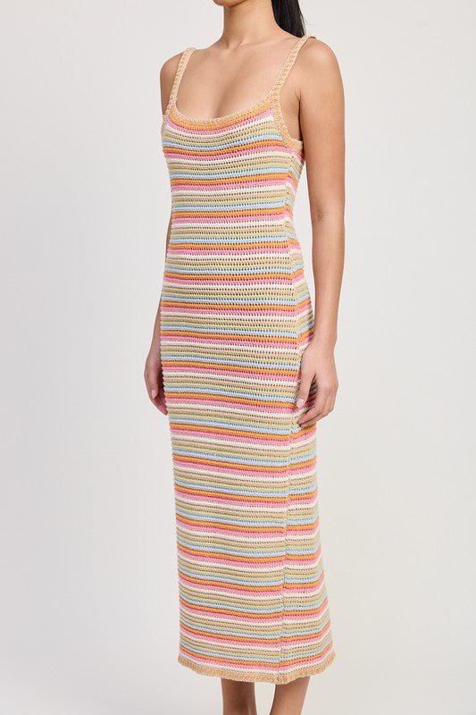 Romantic Crochet Elegance Midi - Yourstylesite
