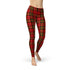 Scarlet Chic Tartan Leggings - Yourstylesite