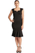 Serena Ivy – Sleek Sleeveless Ponte Midi Gown - Yourstylesite