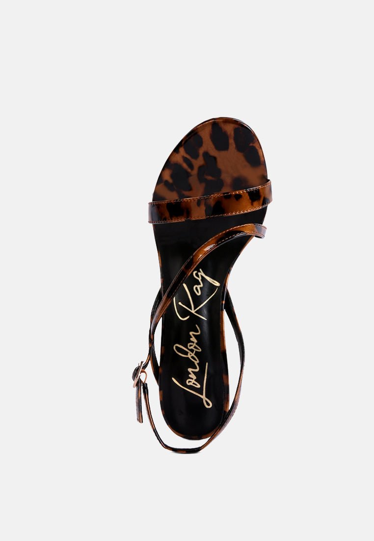 Skyfall Luxe Ankle Strap High Heel Sandals - Yourstylesite