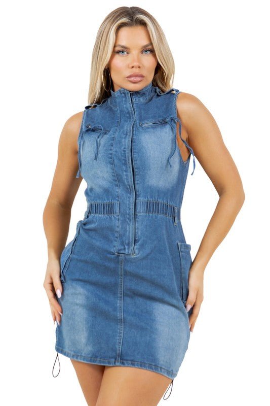 Sleek & Stylish Women’s Denim Mini - Yourstylesite