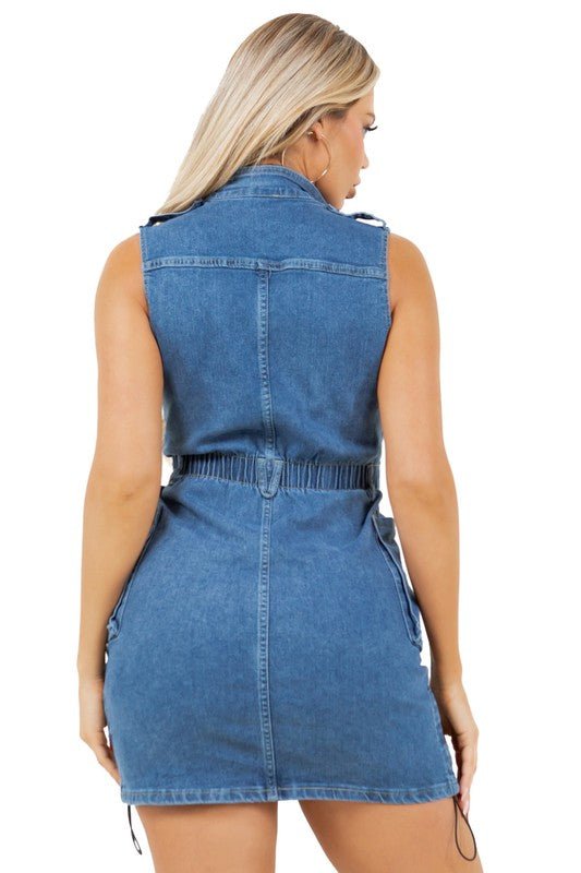Sleek & Stylish Women’s Denim Mini - Yourstylesite