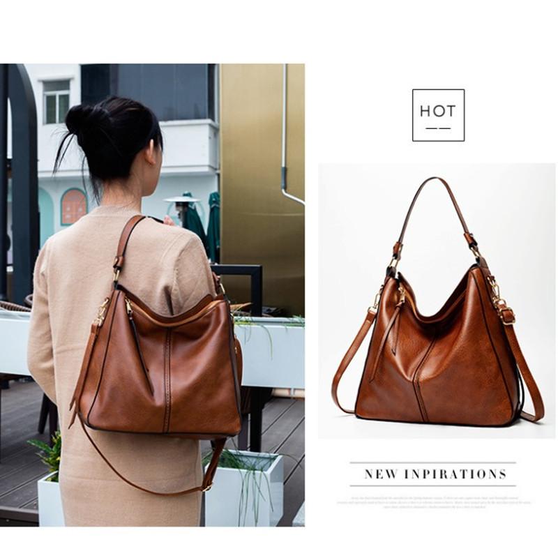 Stylish Vegan Leather Hobo Bag for Women - Yourstylesite