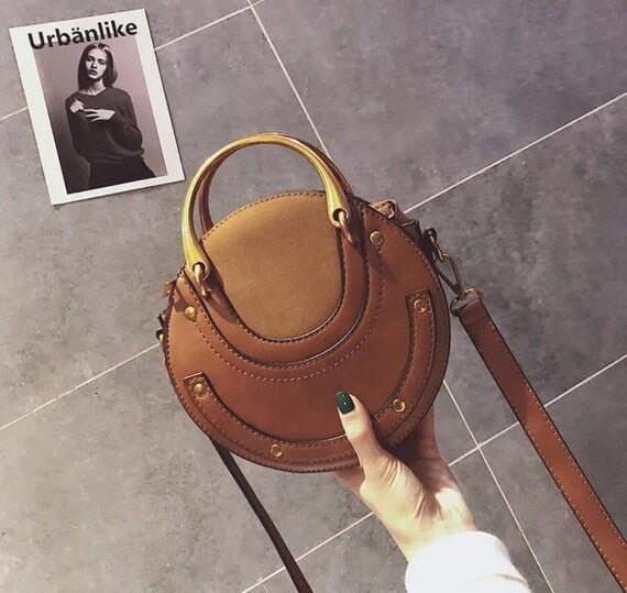 Timeless Chic Round Crossbody Bag - Yourstylesite