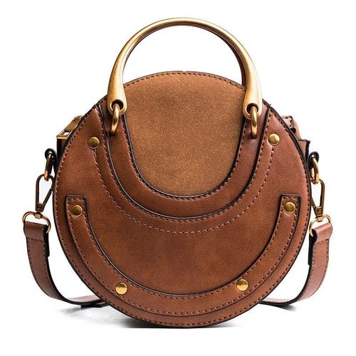 Timeless Chic Round Crossbody Bag - Yourstylesite