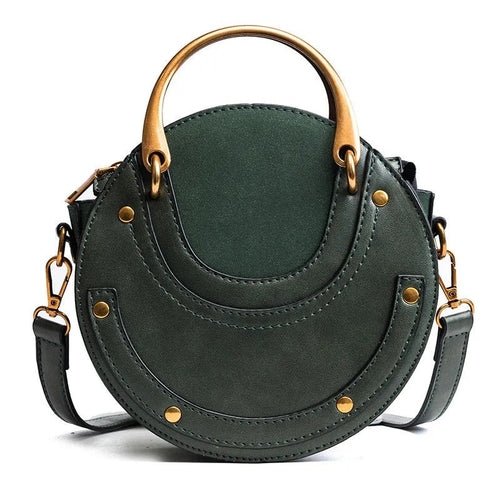 Timeless Chic Round Crossbody Bag - Yourstylesite