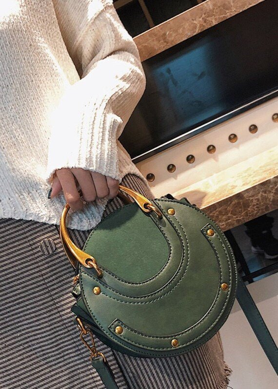 Timeless Chic Round Crossbody Bag - Yourstylesite