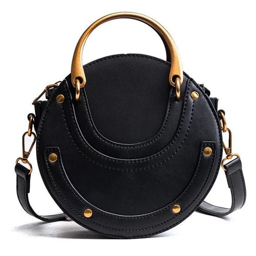 Timeless Chic Round Crossbody Bag - Yourstylesite