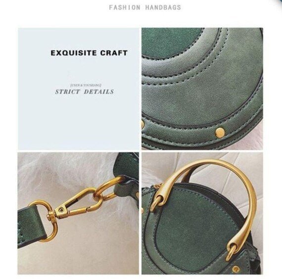 Timeless Chic Round Crossbody Bag - Yourstylesite