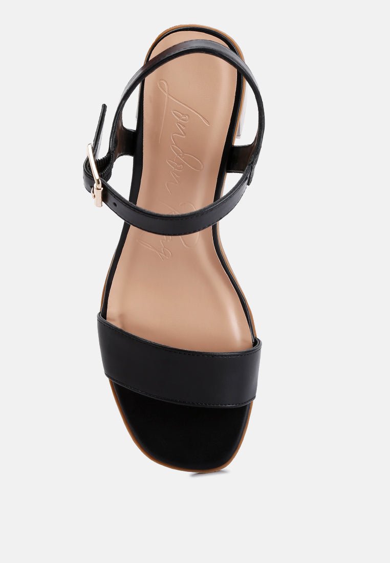 Varya Women’s Stacked Heel Sandals – Chic, Comfortable & On - Trend - Yourstylesite