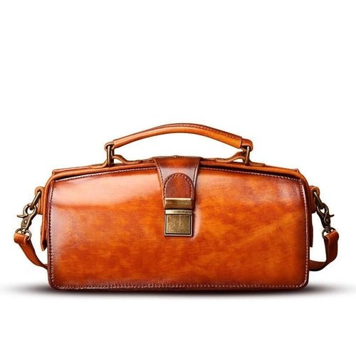 Vintage Chic Leather Doctor Bag – Timeless Elegance and Functionality - Yourstylesite