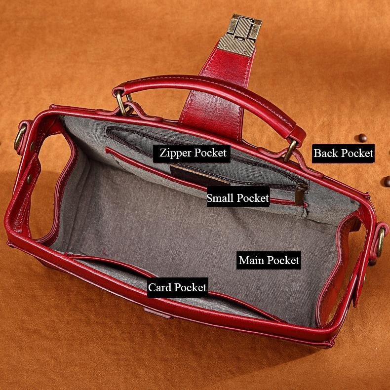 Vintage Chic Leather Doctor Bag – Timeless Elegance and Functionality - Yourstylesite