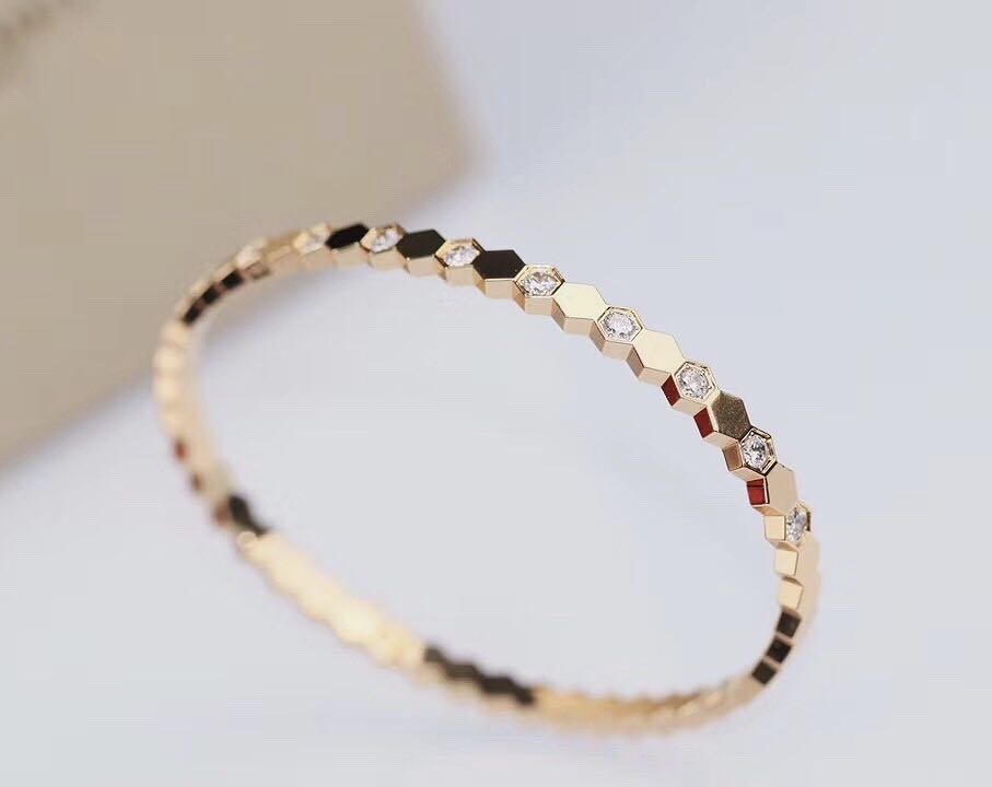 Sterling Silver Honeycomb Bracelet: Elegant Beauty in Gold & Silver - YOURSTYLESITE