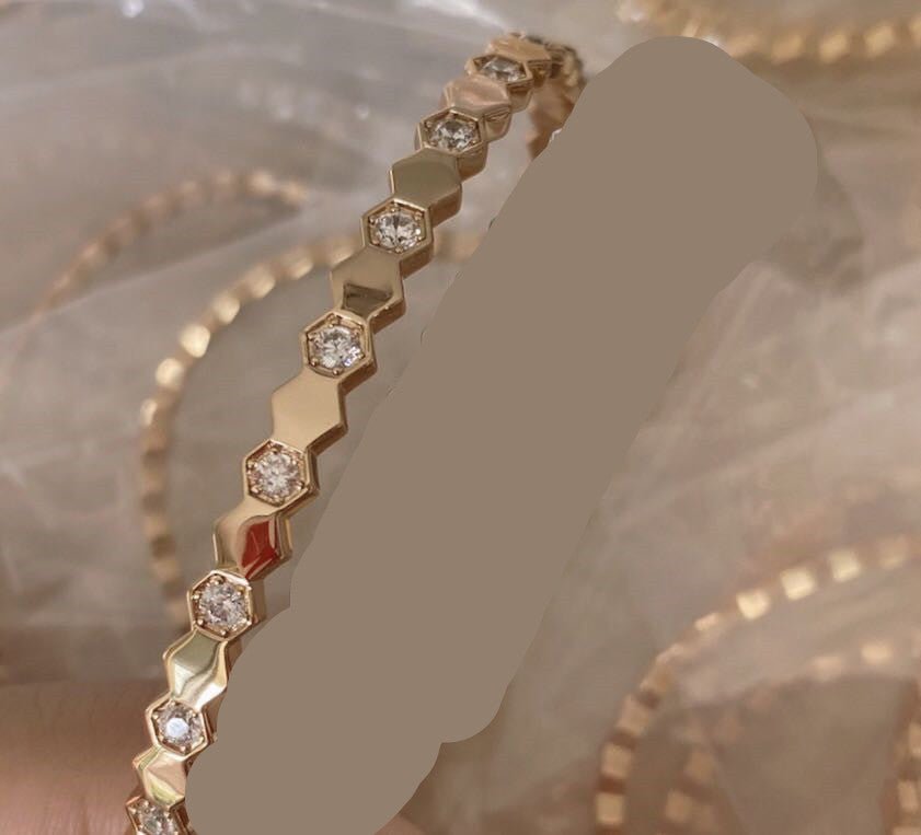 Sterling Silver Honeycomb Bracelet: Elegant Beauty in Gold & Silver - YOURSTYLESITE