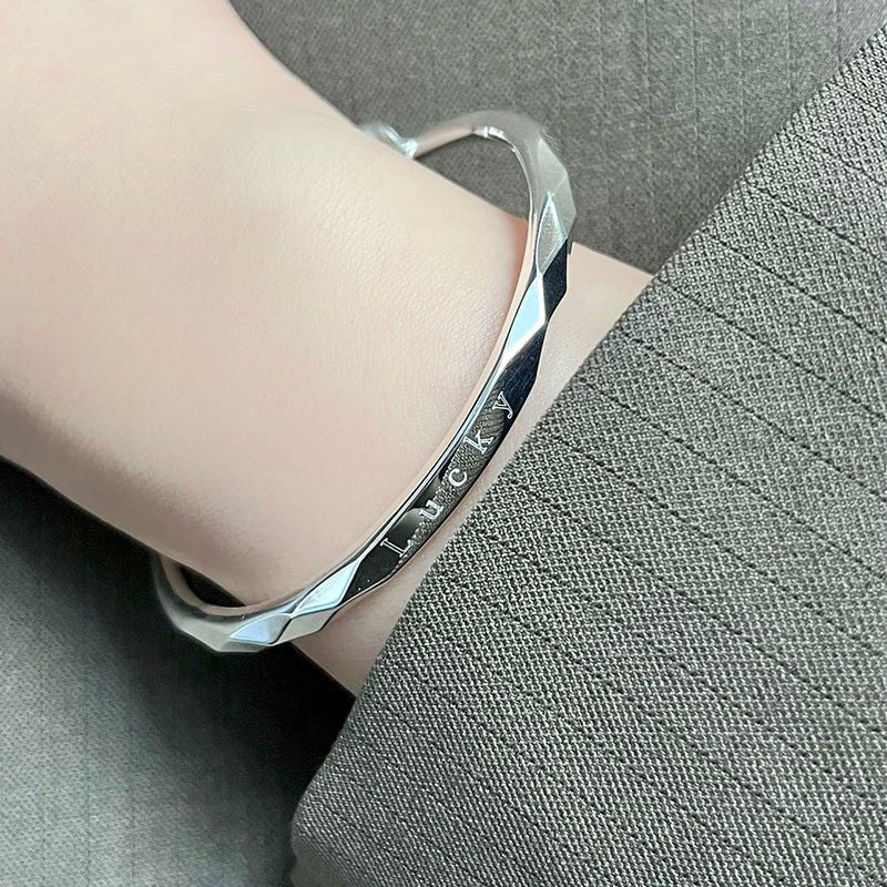 Sterling Silver Lucky Bracelet - High-Quality 999 Foot Silver Jewelry - Yourstylesite
