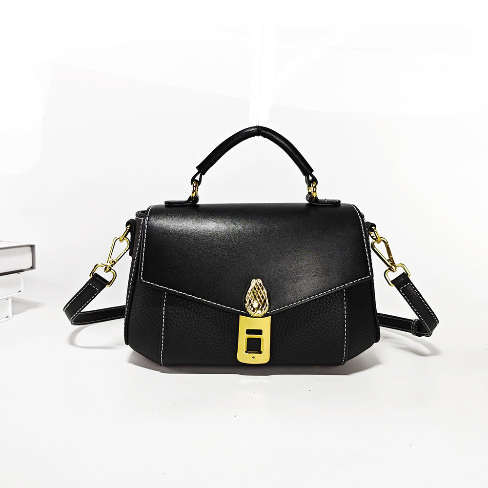 Luxury Anti-Theft Fingerprint Lock Shoulder Bag