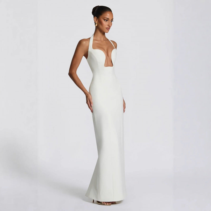 Chic Halter Wrap Dress - Flattering &amp; Timeless