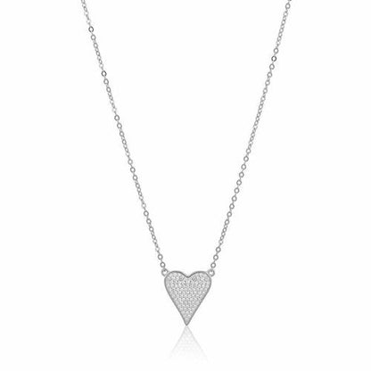 Audrey’s Timeless Heart Pendant Necklace - Yourstylesite